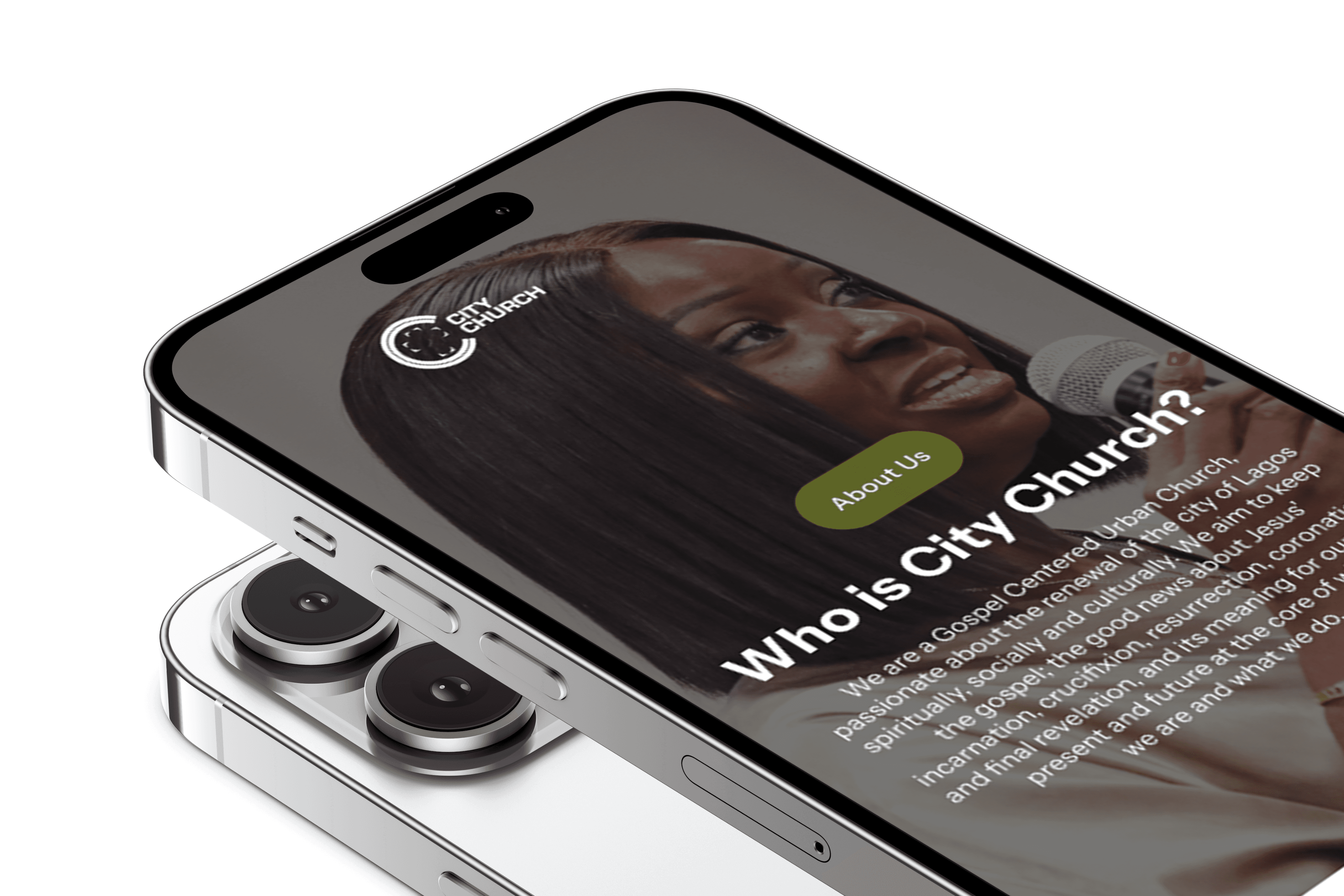 City church about us mockup