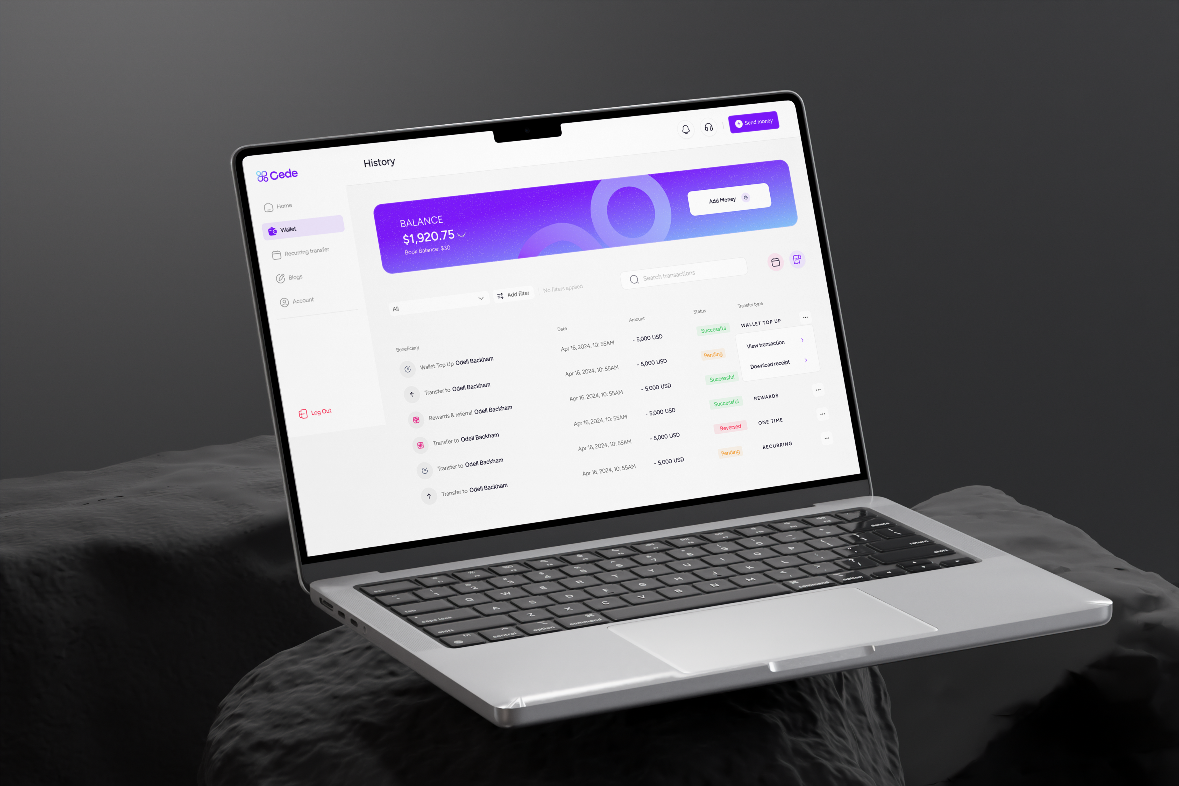 Cede web app