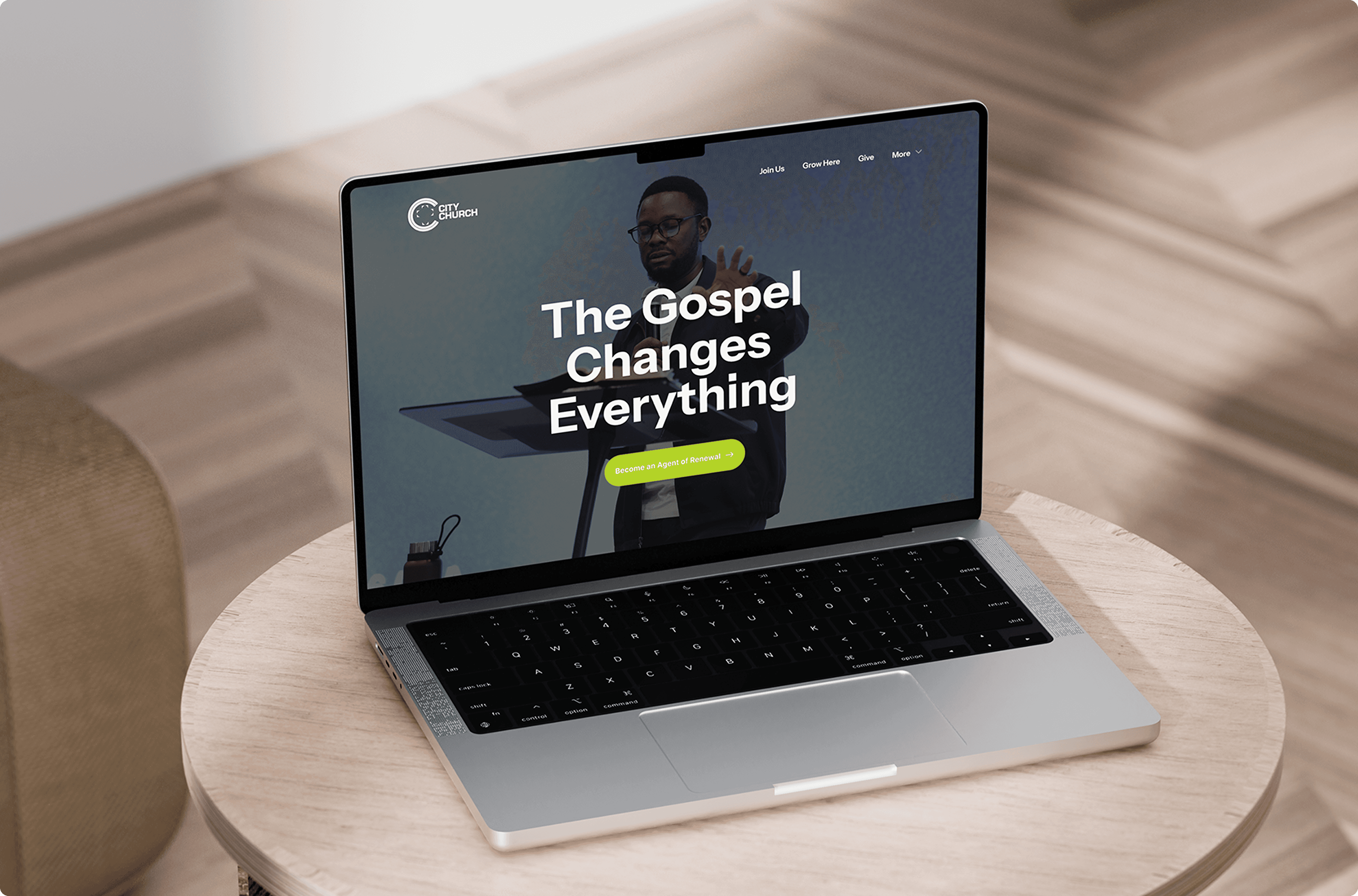 City Church Mockup