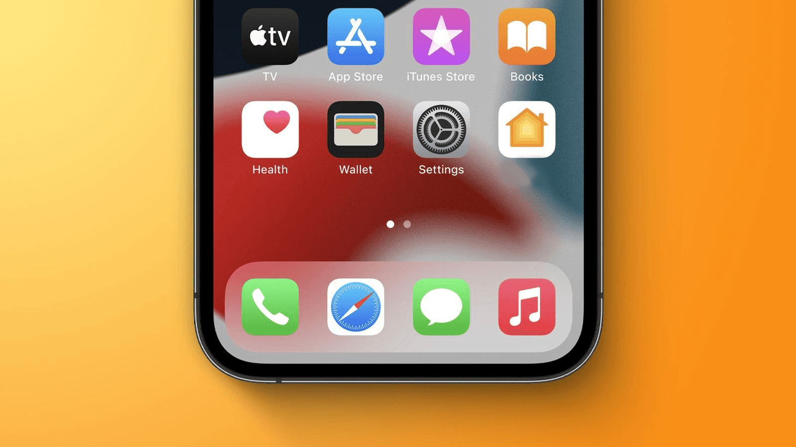 iWealth application on an iPhone app list