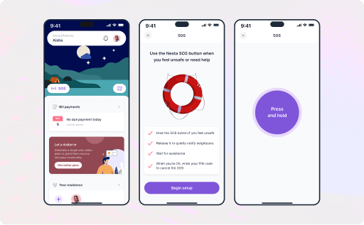 Cede landing page